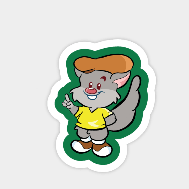 Wally D. Jr. Sticker by JamieC